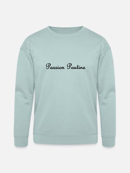 Poutine Passion - Bella + Canvas Unisex Sweatshirt - dusty blue