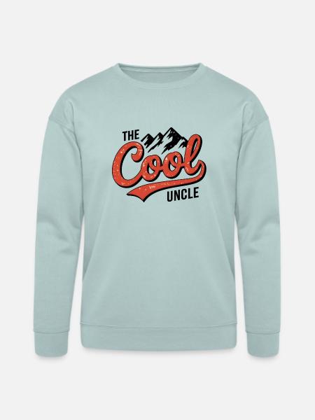 The cool uncle - Bella + Canvas Unisex Sweatshirt - dusty blue