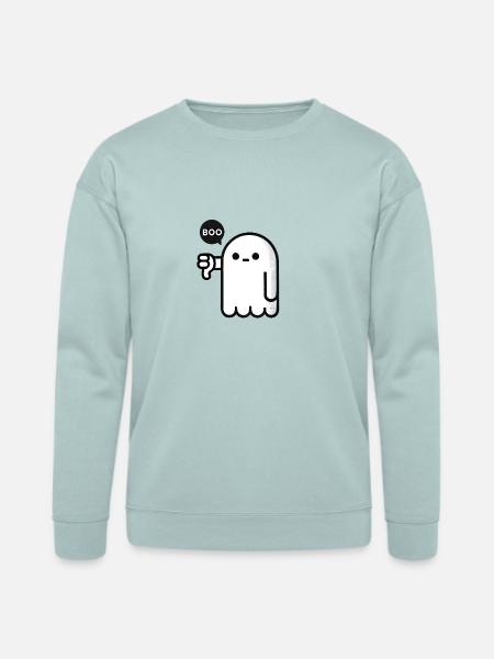 Ghost of Disapproval - Bella + Canvas Unisex Sweatshirt - dusty blue
