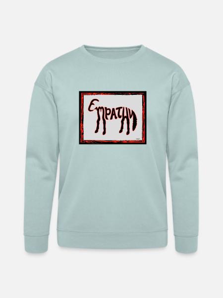 Empathy - Bella + Canvas Unisex Sweatshirt - dusty blue