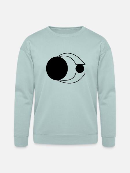 Lunar Vision T-SHIRT - Bella + Canvas Unisex Sweatshirt - dusty blue