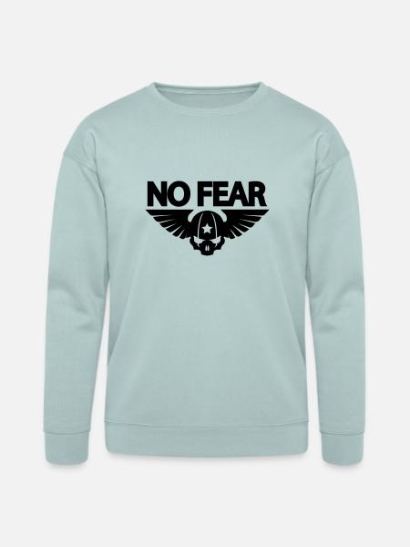 No fear - Bella + Canvas Unisex Sweatshirt - dusty blue
