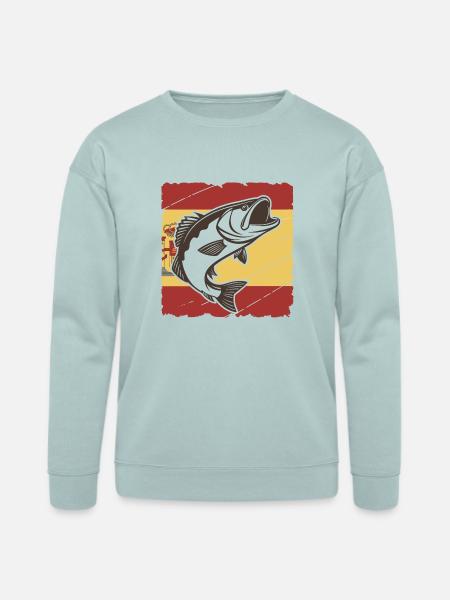 Bass of España - Bella + Canvas Unisex Sweatshirt - dusty blue
