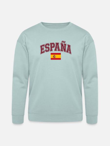 España Arch Banner International football - Bella + Canvas Unisex Sweatshirt - dusty blue