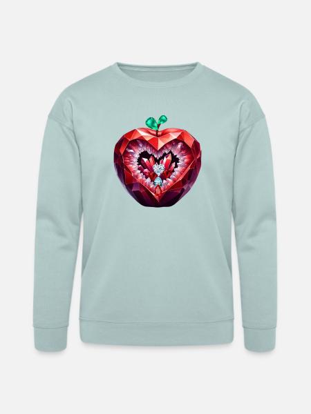 PRECIOUS TEMPTATION . - Bella + Canvas Unisex Sweatshirt - dusty blue