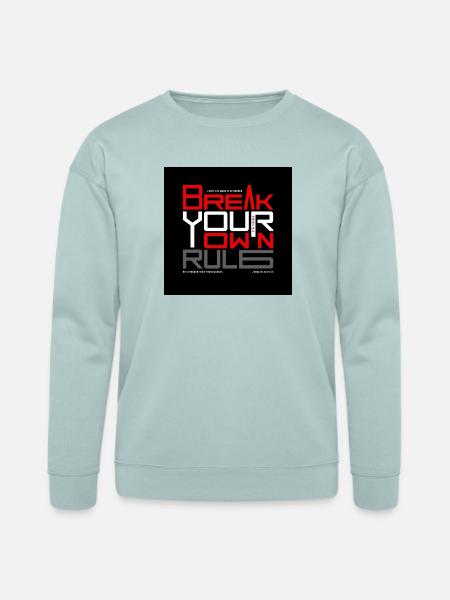 Break_the_limits-_Explosive_Action_Motivatt - Bella + Canvas Unisex Sweatshirt - dusty blue