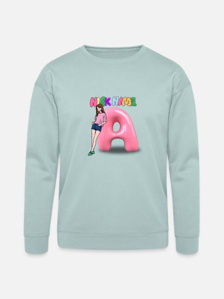 Nick Nama A - Bella + Canvas Unisex Sweatshirt - dusty blue