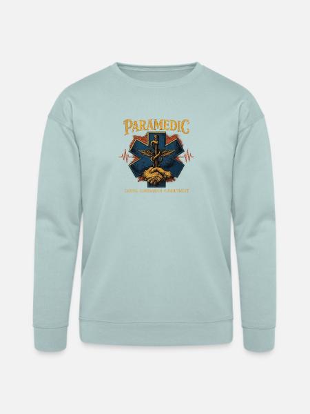Paramedic  - Bella + Canvas Unisex Sweatshirt - dusty blue