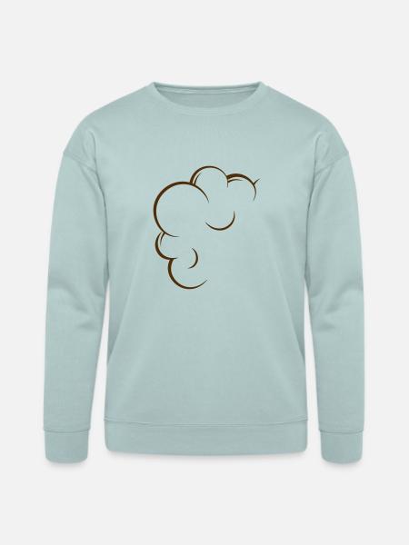 bubbles - Bella + Canvas Unisex Sweatshirt - dusty blue
