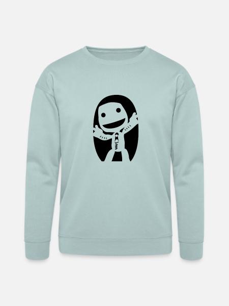 Little Big Planet - Bella + Canvas Unisex Sweatshirt - dusty blue