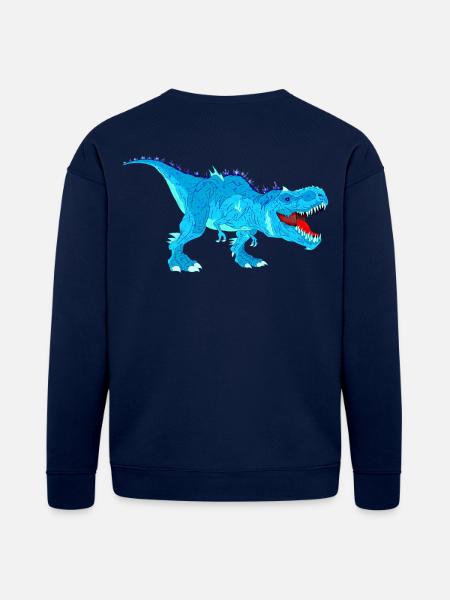 Icy Rex - Bella + Canvas Unisex Sweatshirt - navy