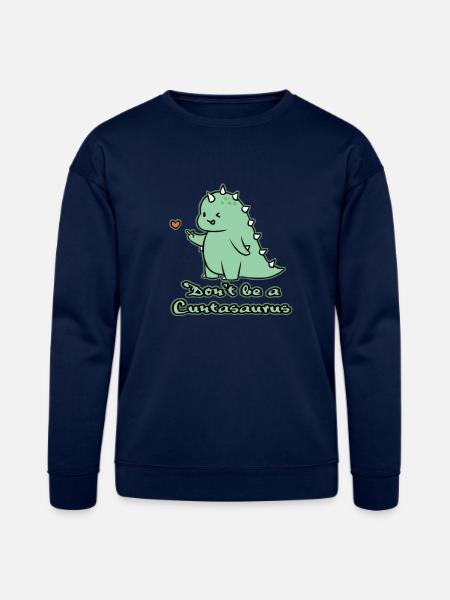 Dinosaur advice - Bella + Canvas Unisex Sweatshirt - navy