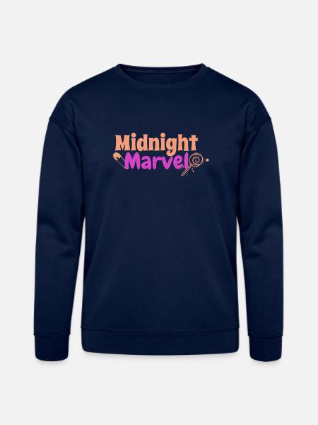 Midnight Marvel - Bella + Canvas Unisex Sweatshirt - navy