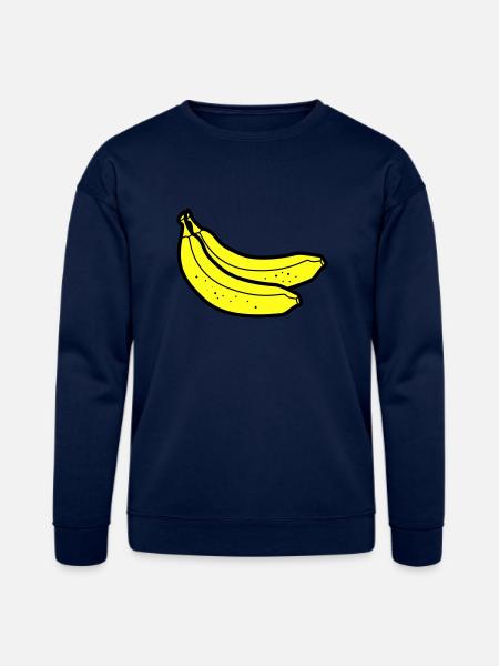 Bananas - Bella + Canvas Unisex Sweatshirt - navy
