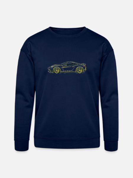 Starburst Velocity Racer - Bella + Canvas Unisex Sweatshirt - navy