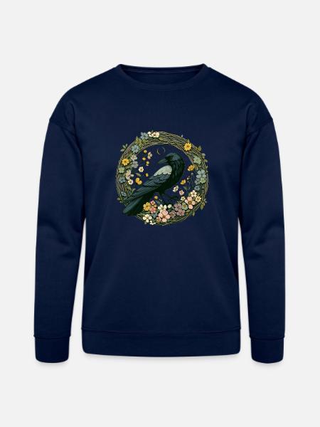 Raven - Bella + Canvas Unisex Sweatshirt - navy