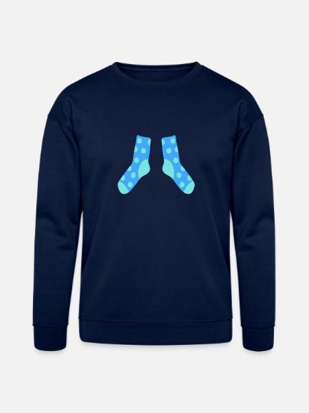 Socks - Bella + Canvas Unisex Sweatshirt - navy
