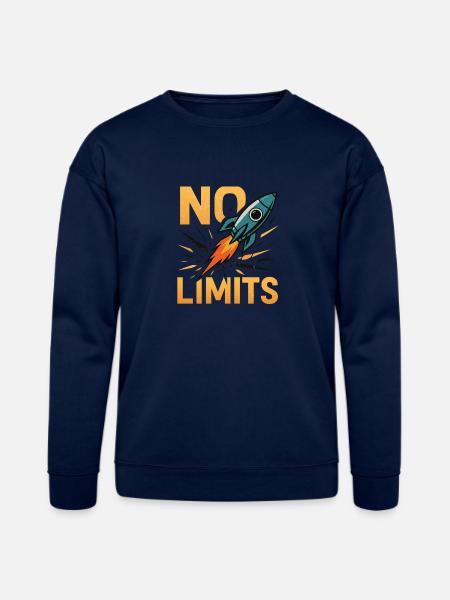 No Limits - Bella + Canvas Unisex Sweatshirt - navy