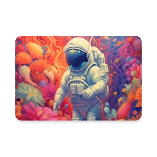 Astronaut Lost - Rectangle Magnet
