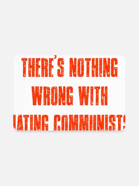 There’s Nothing Wrong With Hating Ideals - Rectangle Magnet - white - Front