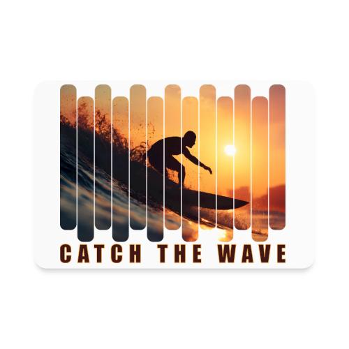 Surfing: Catch the Wave - Rectangle Magnet