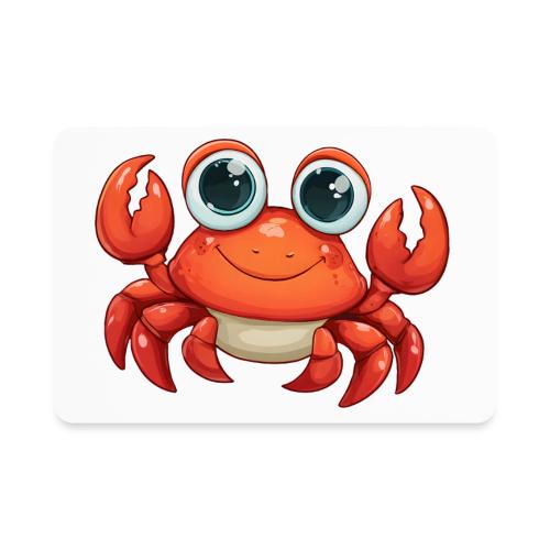 Cute Cartoon Baby Crab - Rectangle Magnet