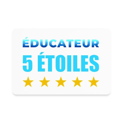 Éducateur 5 Étoiles - Rectangle Magnet