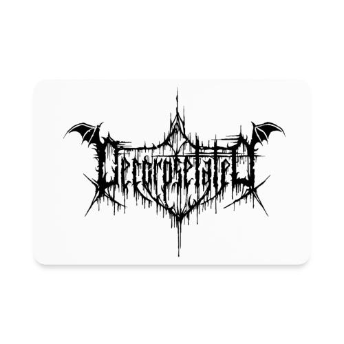 Decorpsetated Logo Black - Rectangle Magnet