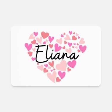 I love Eliana' Sticker | Spreadshirt