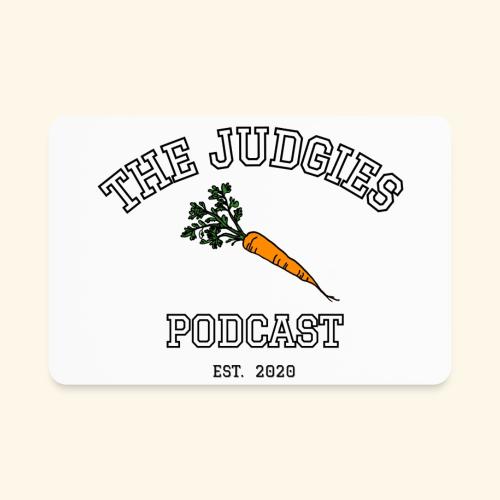 The Judgies Podcast Carrot College - Rectangle Magnet