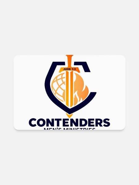 FTE Contenders Ministries - Rectangle Magnet - white - Front