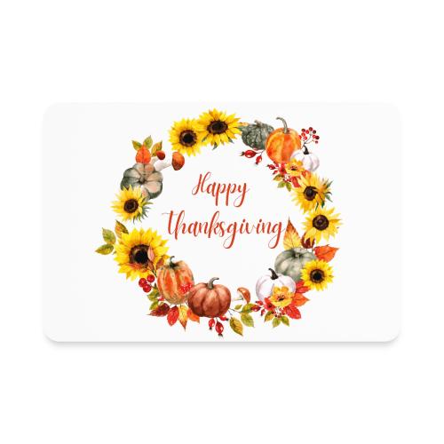 Happy thanksgiving - Rectangle Magnet