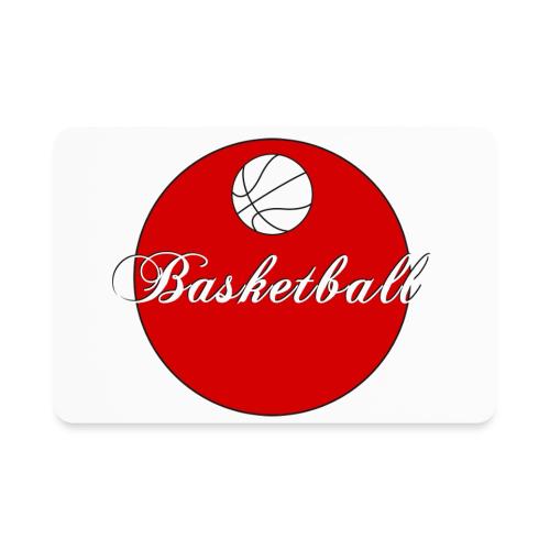 Basketball: Bold Hoops - Rectangle Magnet