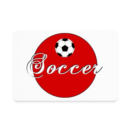 Soccer: Goal Circle - Rectangle Magnet