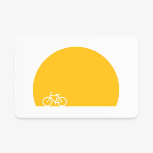Sundown Bicycle - Rectangle Magnet