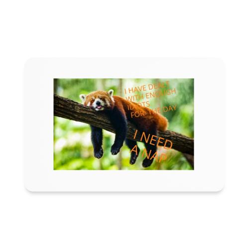 Fox napping meme - Rectangle Magnet
