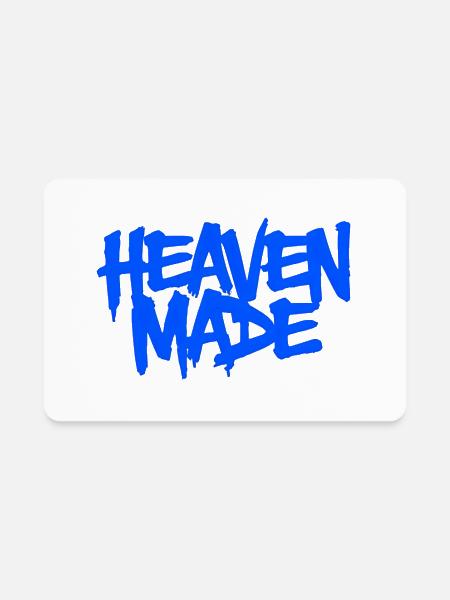 Heaven Made - Rectangle Magnet - white - Front