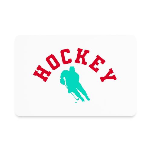 Hockey Player Silhouette - Rectangle Magnet
