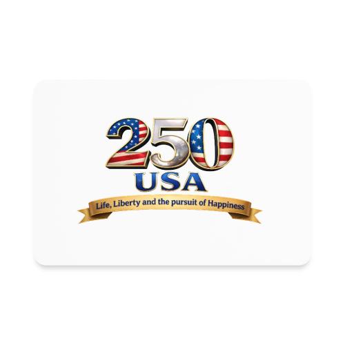 250 USA Liberty Banner - Rectangle Magnet