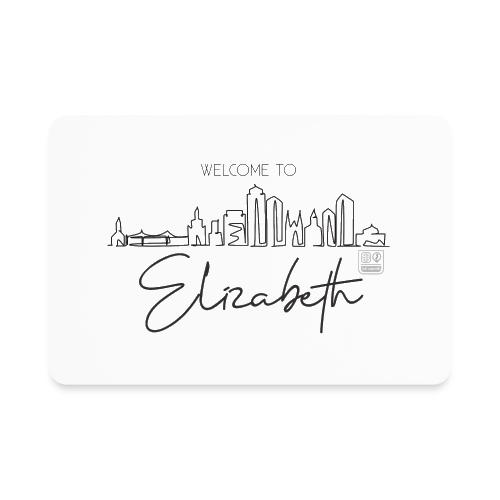 Elizabeth Skyline 02 - Rectangle Magnet