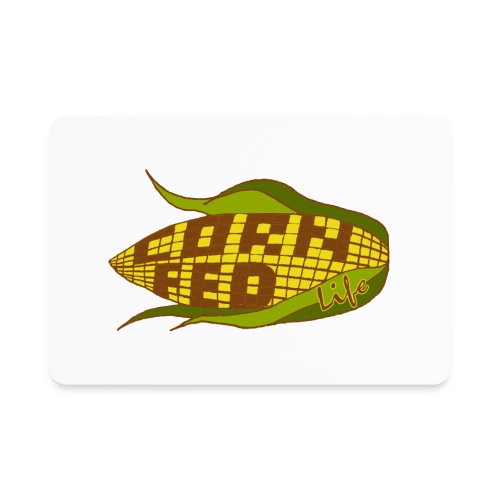 Corn Fed Logo - Rectangle Magnet