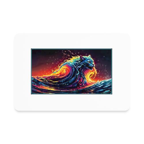 Wavecat Firelight - Rectangle Magnet