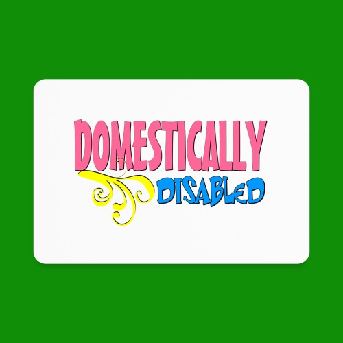 DOMESTICALLY DISABLED - Rectangle Magnet