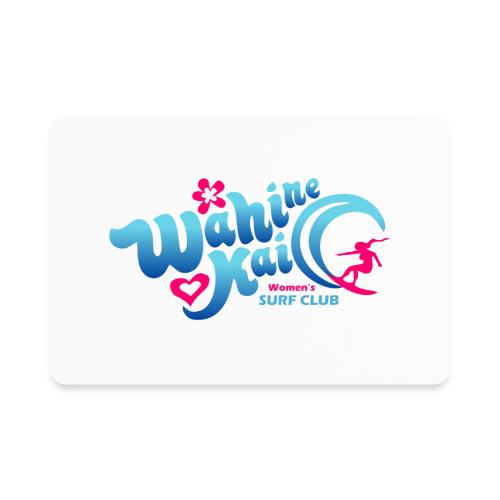 Wahine Kai LOGO international blue - Rectangle Magnet
