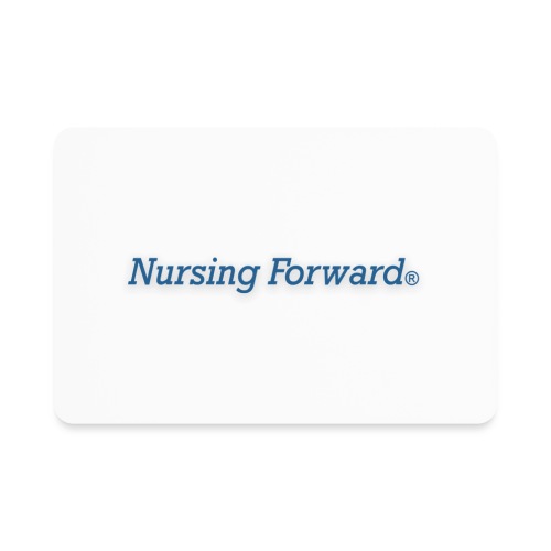Nursing Forward Logo - Rectangle Magnet