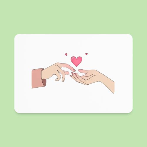 Valentine’s Touch - Rectangle Magnet