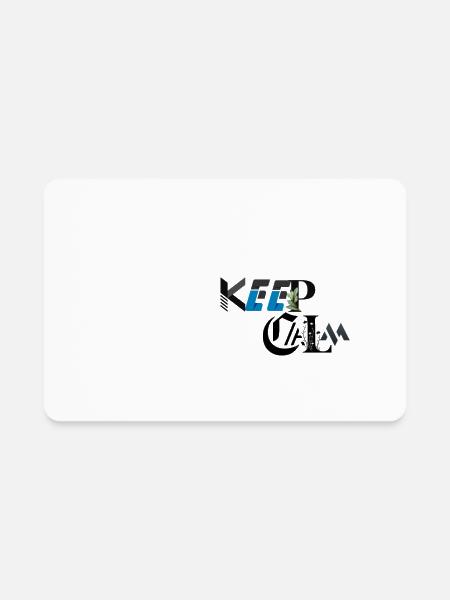 Keep Calm - Rectangle Magnet - white - Front