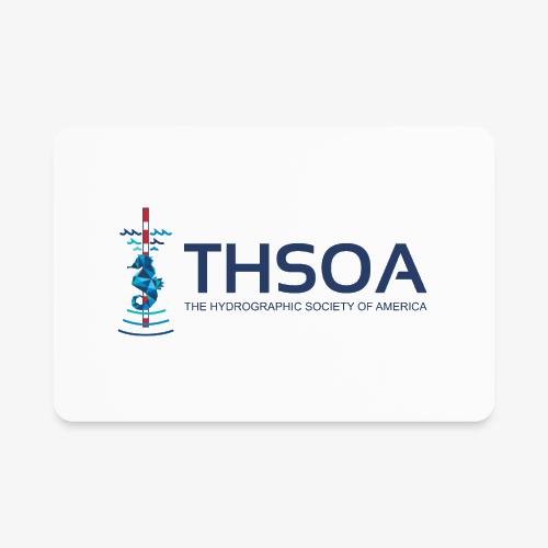 Geometric Seahorse THSOA color - Rectangle Magnet