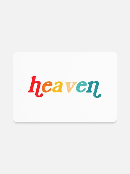 Make Heaven Crowded - Rectangle Magnet - white - Front
