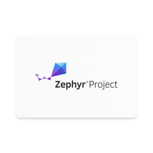 Zephyr Project Logo - Rectangle Magnet